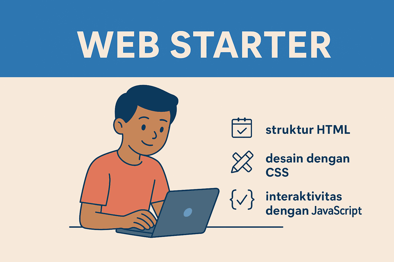 Teens learning web development